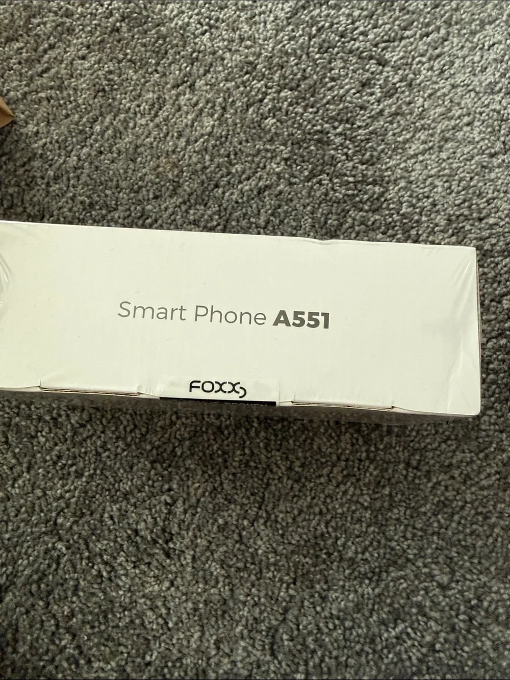 Fox Black Smartphone with Teal Display Accent